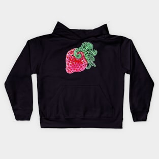 Strawberry Octopus Kids Hoodie